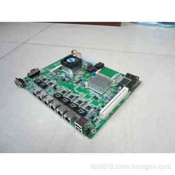 Firewall Moterboard D525 With 6xintel Gigibit LAN